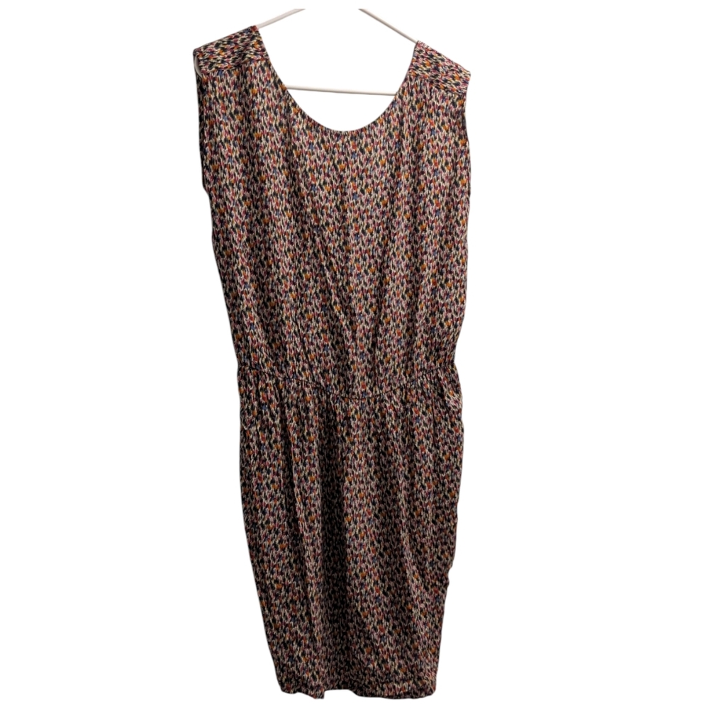 Sessun Abstract Open Back Summer Dress M